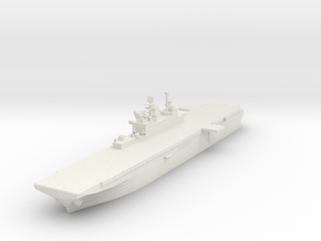 USS America LHA-6 in White Natural Versatile Plastic: 1:1200