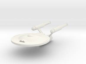 Federation Valley Forge class Cruiser v2 in White Natural Versatile Plastic
