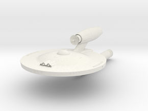Federation Valley class Destroyer v3 in White Natural Versatile Plastic