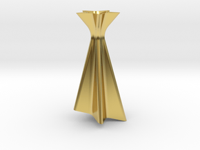Victory trophy cup | small in Polished Brass