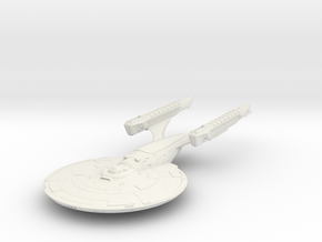 Federation Parker Class Cruiser in White Natural Versatile Plastic