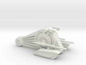 10mm Persuader Class Droid Tank in White Natural Versatile Plastic
