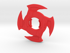 Beyblade Mahout Charmer | Anime Attack Ring in Red Processed Versatile Plastic