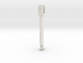 Telescooparm cilinder laadkraan in White Natural Versatile Plastic