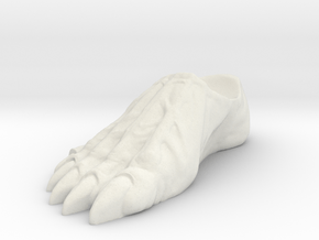 Motu Origins Evil Right Foot in White Natural Versatile Plastic