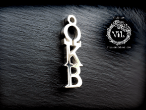 Sidney OKB Pendant ⛧ VIL ⛧ in Polished Silver