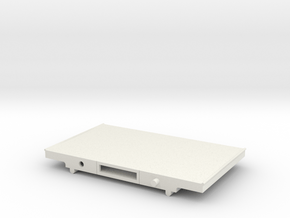 zad-148-art-deco-platform-canopy-roof1 in White Natural Versatile Plastic