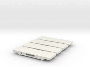 zad-148-art-deco-platform-short-canopy-roof1 in White Natural Versatile Plastic