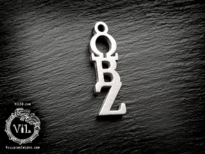 Cici OBZ Pendant ⛧ VIL ⛧ in Polished Bronzed-Silver Steel
