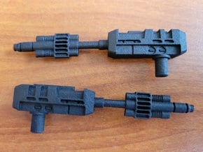 5mm Cybertron Blurr's Weapons in Black PA12: Medium