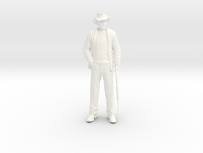 Beverly Hillbillies - Jed in White Processed Versatile Plastic