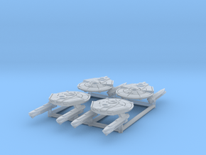 Federation Heavy Frigate in Tan Fine Detail Plastic