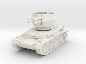 Flakpanzer IV Zerstorer 1/100 in White Natural Versatile Plastic