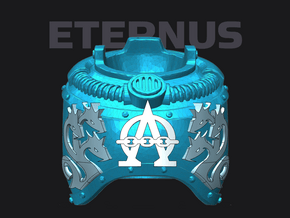 Hydra Legion : Eternus Chestplate 3 in Tan Fine Detail Plastic