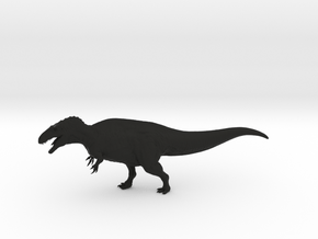 Acrocanthosaurus 1/72 in Black Smooth PA12