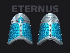 Hydra Legion : Eternus Shin Plate Set 2 in Tan Fine Detail Plastic