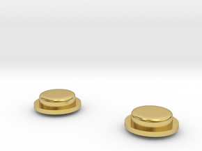 AGS start/select buttons in Polished Brass