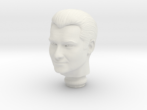 Mego Superman George Reeves V1 WGSH 1:9 Scale Head in White Natural Versatile Plastic