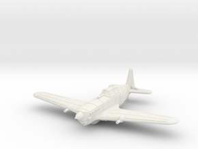 1/200 Morane Saulnier MS-406 in White Natural Versatile Plastic