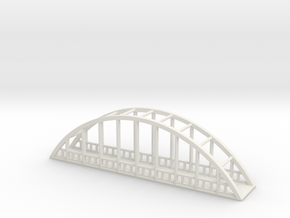Metal Straight Bridge 1/285 in White Natural Versatile Plastic