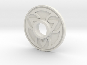 Lin Kuei Lightsaber Tsuba in White Natural Versatile Plastic