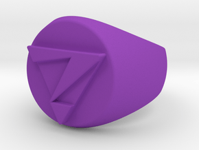 Wonder Twins - ZAN Ring -- 11 in Purple Processed Versatile Plastic