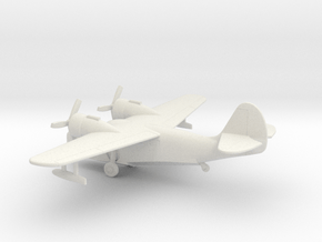 Grumman G-21 Goose (gears down) in White Natural Versatile Plastic: 1:144