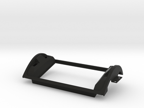 Lotus Elise Series 2 - 2DIN Mounting plate in Black Smooth Versatile Plastic