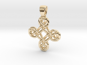 Cross [pendant] in 14K Yellow Gold