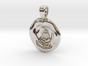 Flower [pendant] in Platinum