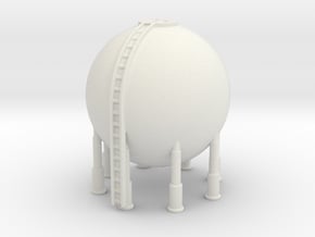 LNG Spherical Tank 1/200 in White Natural Versatile Plastic