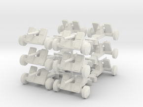 8 Field Artillery x12 in White Natural Versatile Plastic