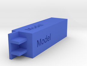 Debaticons - 2. Model in Blue Processed Versatile Plastic