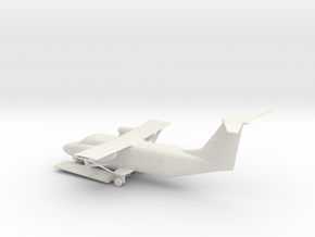 Cessna 408 SkyCourier in White Natural Versatile Plastic: 1:64 - S