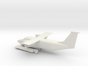 Cessna 408C SkyCourier Cargo in White Natural Versatile Plastic: 1:100