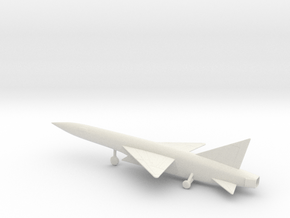 Republic XF-103 Thunderwarrior in White Natural Versatile Plastic: 1:160 - N