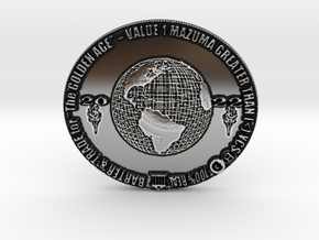 "The ONE" Coin 100% Real Unlike Cryptocurrency  in Antique Silver