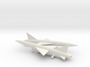 Republic XF-103 Thunderwarrior in White Natural Versatile Plastic: 6mm