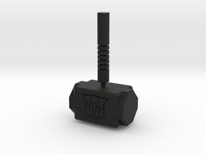 Transformers wreckers hammer in Black Smooth Versatile Plastic