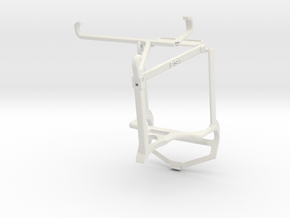 Controller mount for PS4 & Realme Narzo 50 Pro - T in White Natural Versatile Plastic