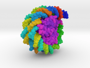 Nucleosome 3C1B vB4 in Matte High Definition Full Color: Extra Small
