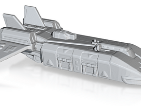 Leopard dropship Mk2 / Battletech in Tan Fine Detail Plastic