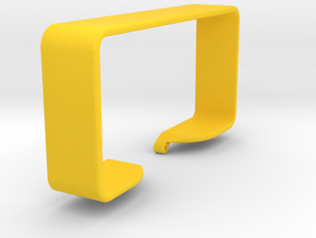 Helmet Frame in Yellow Processed Versatile Plastic