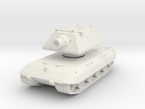 E-100 38cm Gun 1/120 in White Natural Versatile Plastic