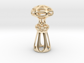 Chess pawn in 14K Yellow Gold
