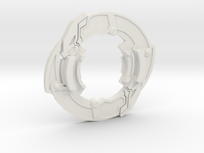 Beyblade Gabriel-2 attack ring in White Natural Versatile Plastic
