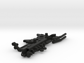 KR-MF plastic parts set in Black Natural Versatile Plastic