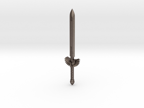 Blood Angel Sword for 1/18 Scale Joy Toy in Polished Bronzed-Silver Steel