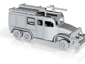 1/160 Scale USAAF AM Barton Fire Truck in Tan Fine Detail Plastic