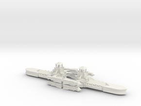 Gothic Destroyer x2 in White Natural Versatile Plastic